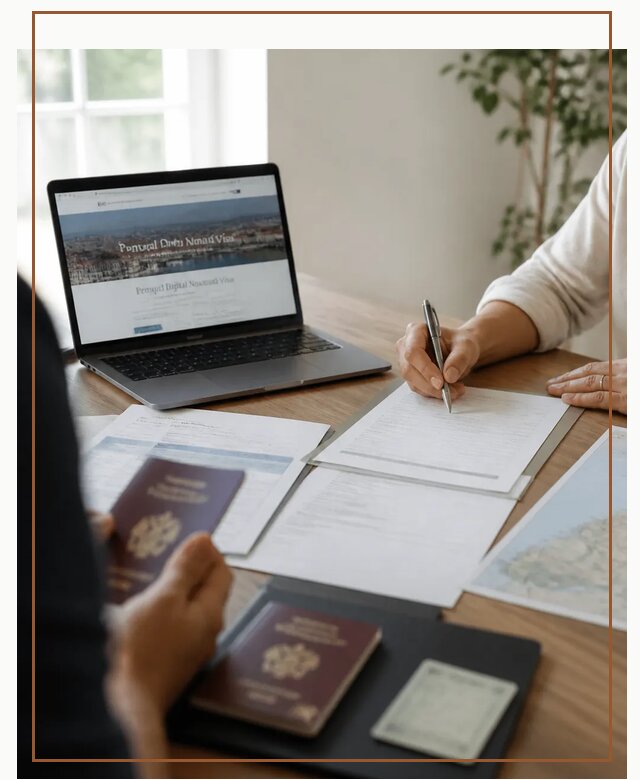 Оформление Digital Nomad и ВНЖ Португалии в Изобильном